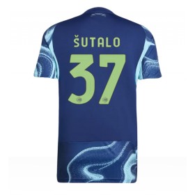 Pánské fotbalový oblečení Ajax Josip Sutalo #37 Venkovní košile 2025-26 Krátkým Rukávem